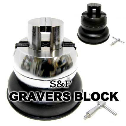 S&F（シーフォース） 彫刻台バイス シルバー | 彫刻・刻印・石留工具