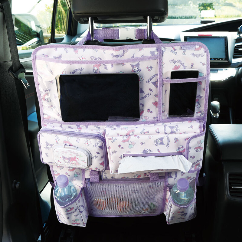 シート バック ポケット マイメロディ クロミ カー用品 車 車内 小物