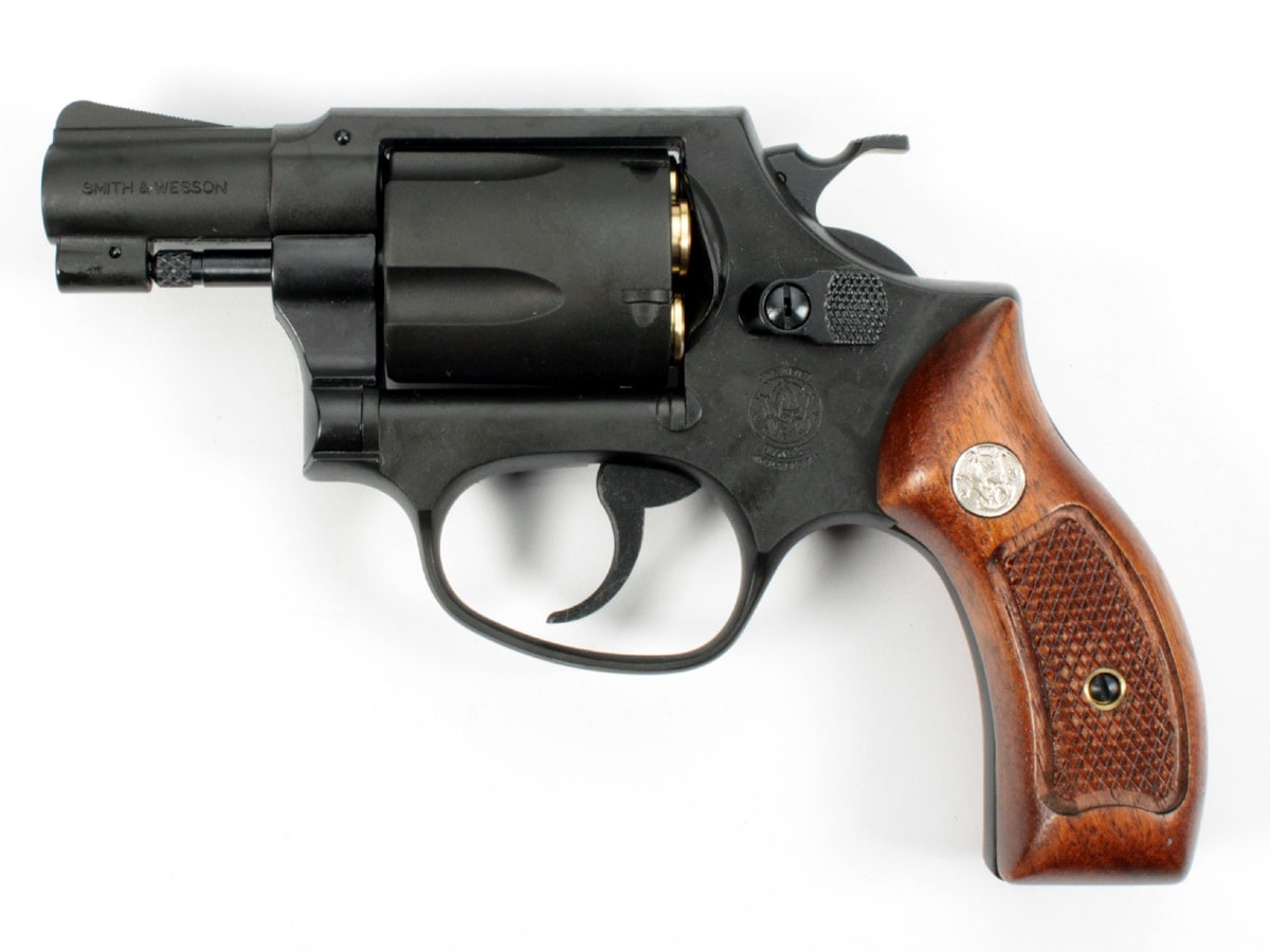 マルシン M36 2インチブラック ヘビーウエイト 木製サービスグリップ