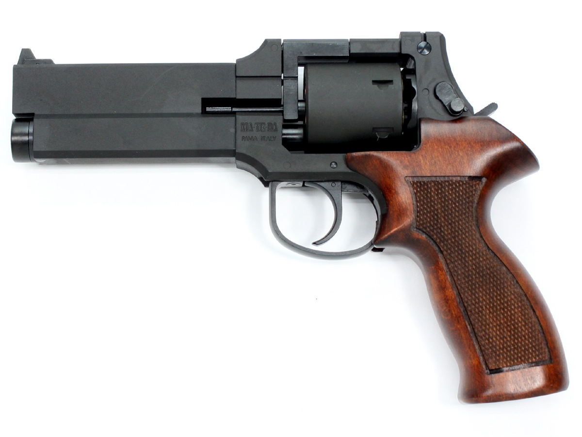 マルシン マテバ 5インチ ブラックヘビーウェイト 木製グリップ仕様