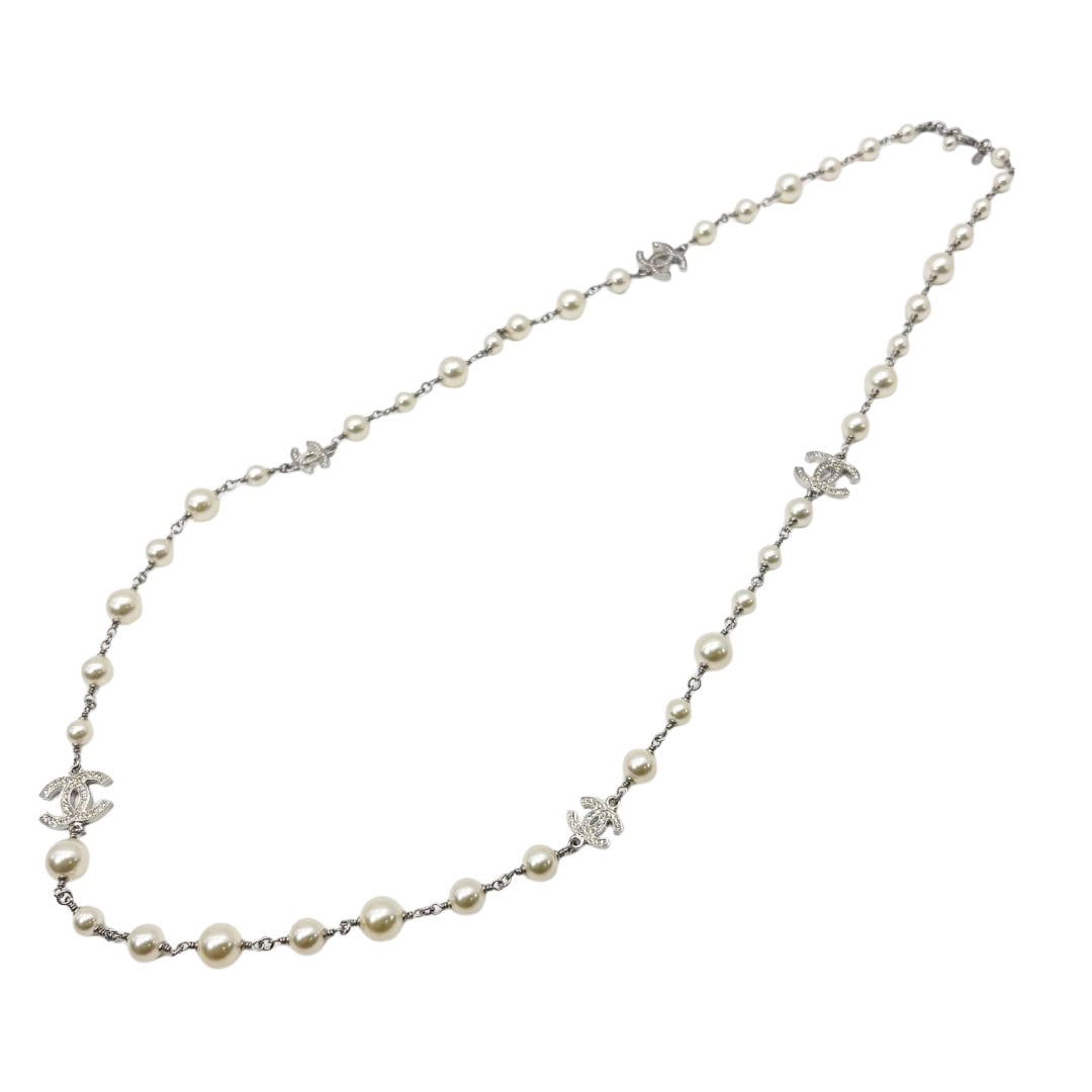 CHANEL シャネル クロス フックピアス シルバー ヴィンテージ