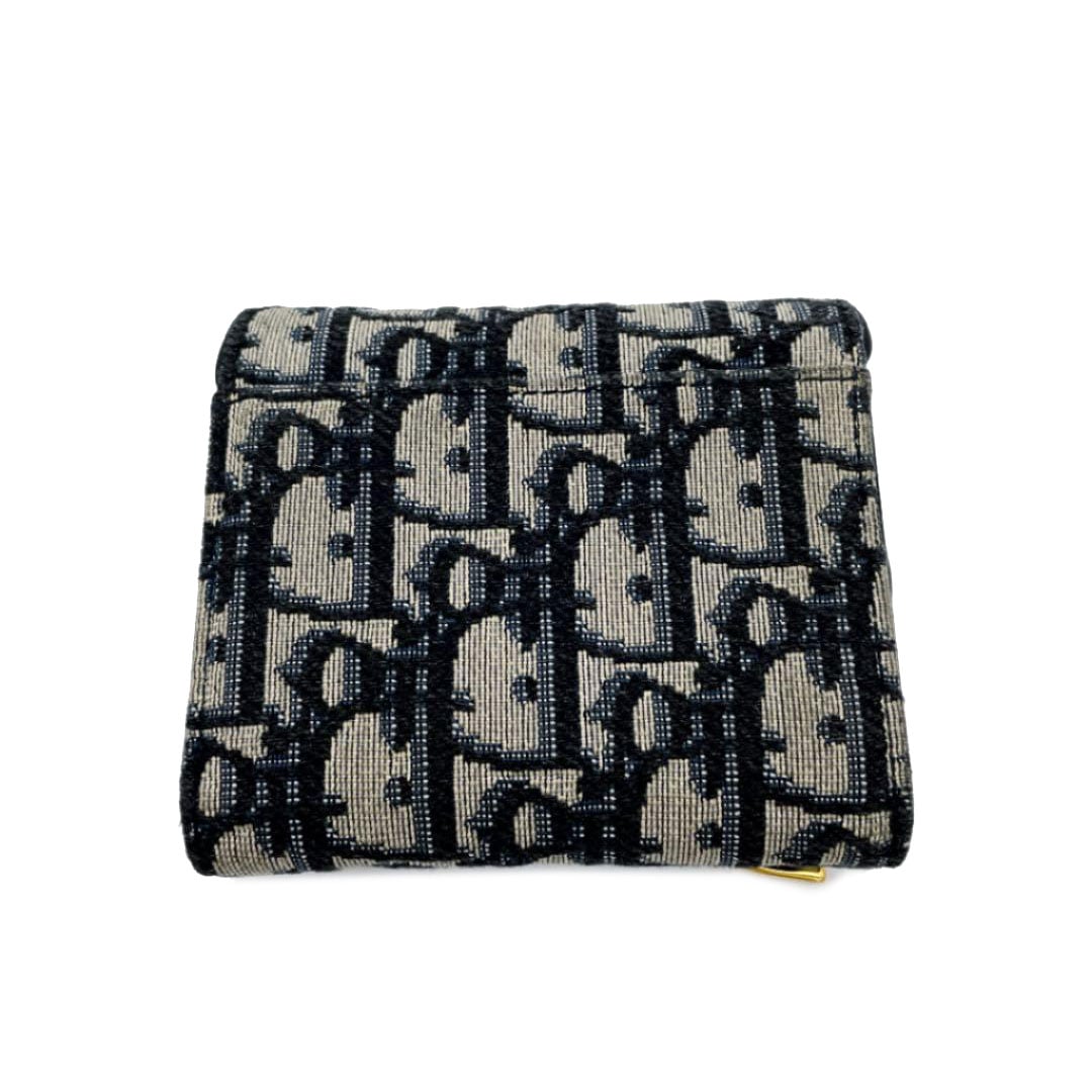 Christian Dior クリスチャンディオール サドル ロータスウォレット 三
