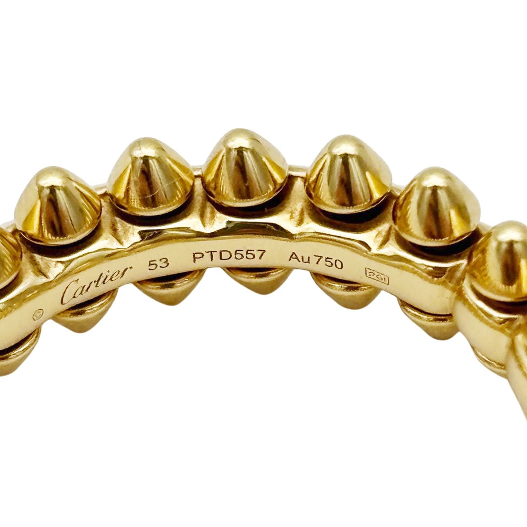 Cartier カルティエ クラッシュドゥ カルティエ リング 指輪 SM #53