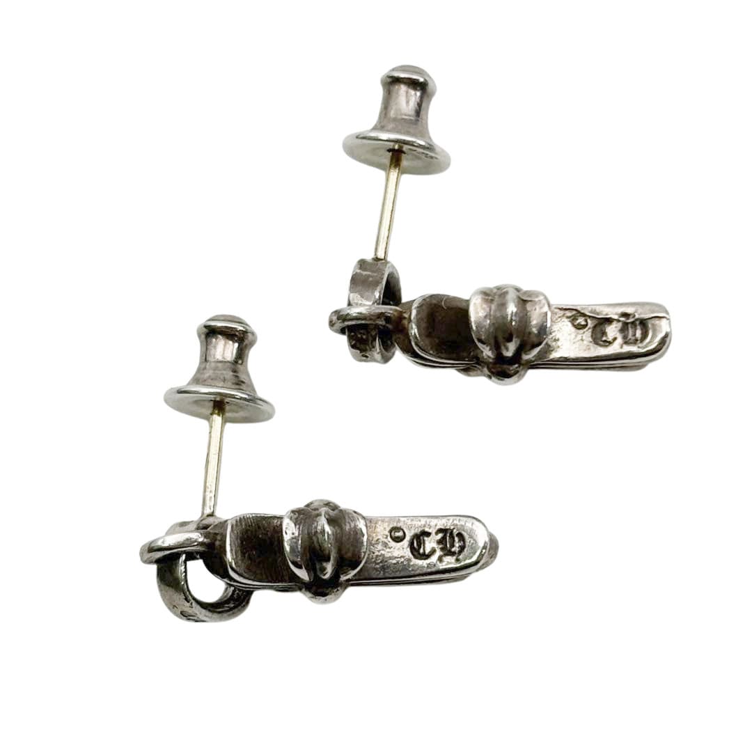 CHROME HEARTS クロムハーツ CHクロスベビーファットドロップピアス 両