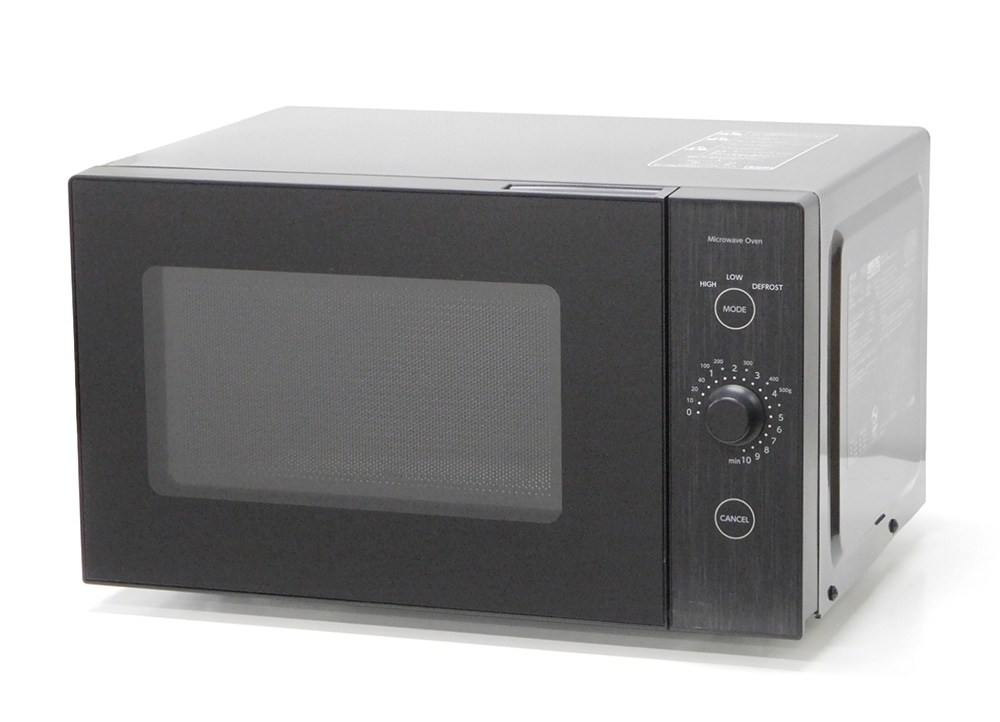 中古】山善 電子レンジ 18L ヘルツフリー 2021年製 YRL-F180(B