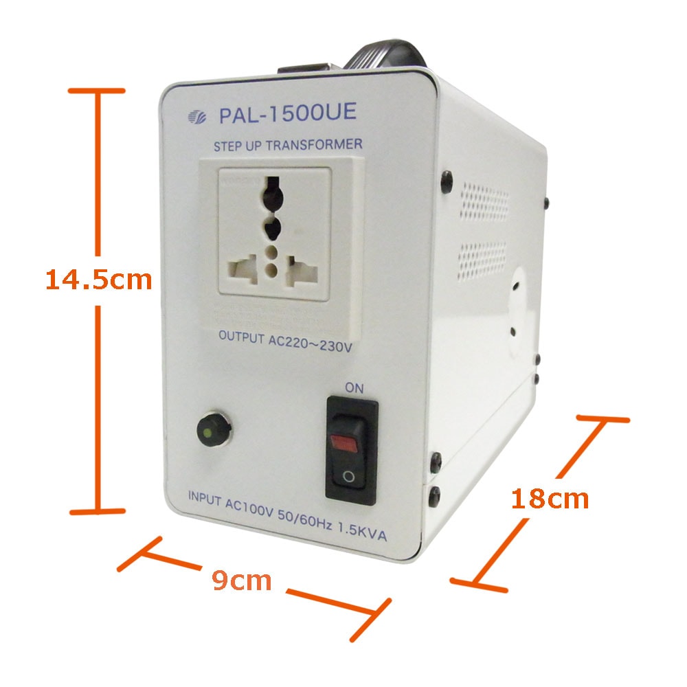 PAL-1500UE 国内用 1500W 変圧器 アップトランス [スワロー電機