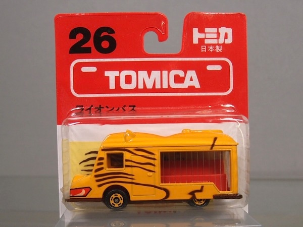 日本製 トミカ 26-5 ライオンバス | トミカ 赤箱／日本製 | シューストック