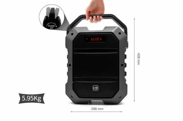 余裕のパワー80W SHIDU ポータブル ワイヤレスマイク セット 放送