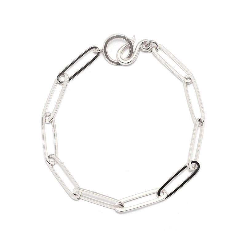 Clip Chain Bracelet - Silver（クリップチェーンブレスレット