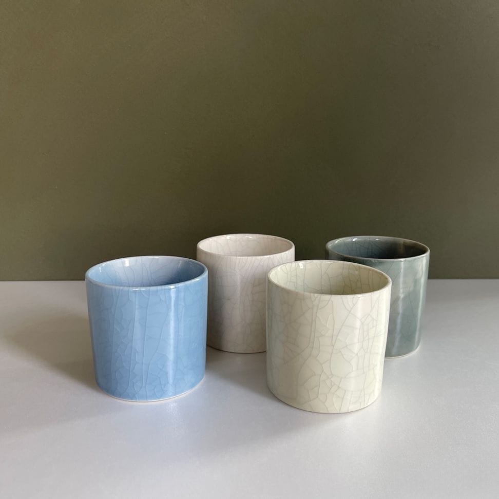 南景製陶園】碗 円柱 墨貫入（湯飲み） ｜source公式オンラインショップ
