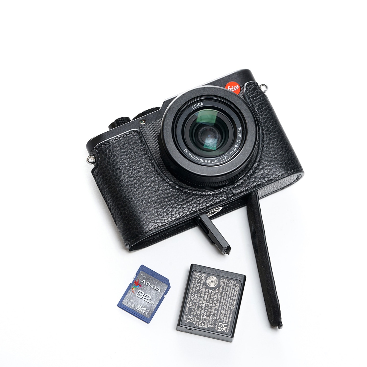 TP Original Leica D-LUX8用 ボディーハーフケース ブラック
