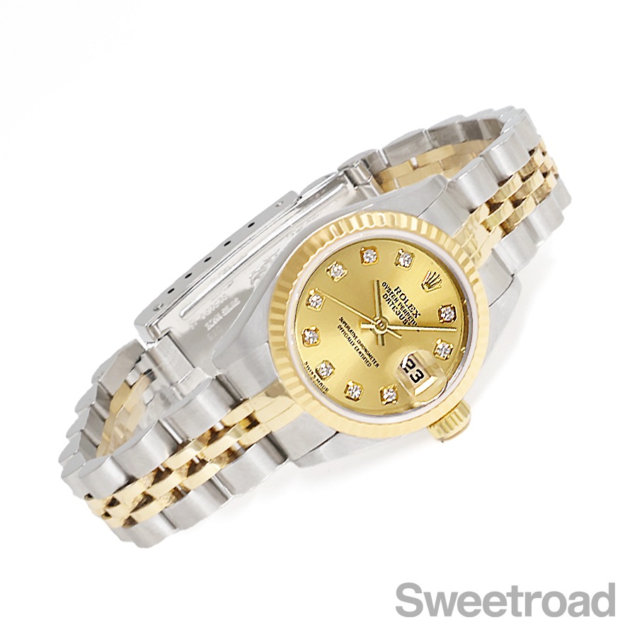 ロレックス デイトジャスト 10Pダイヤ Ref.79173G 2002年製 | スイート