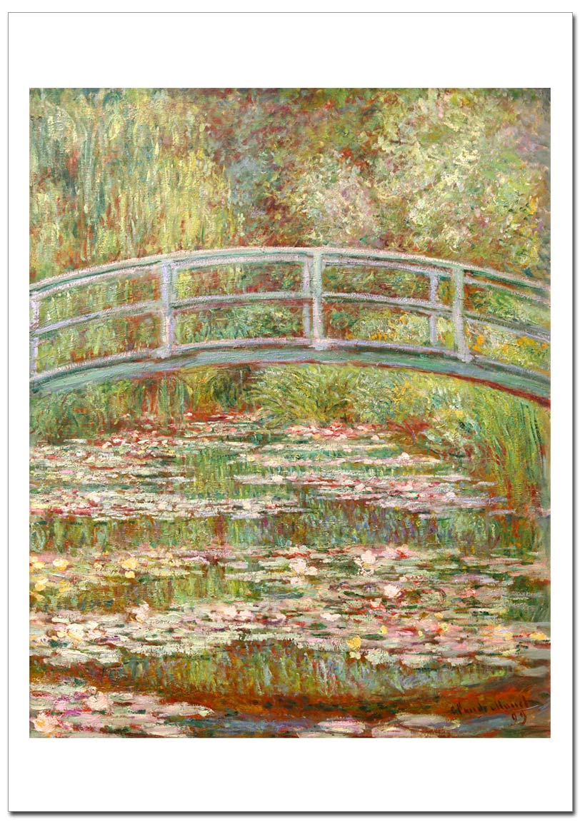 モネ 睡蓮の池に架かる橋Bridge over a Pond of Water Lilies ジクレー