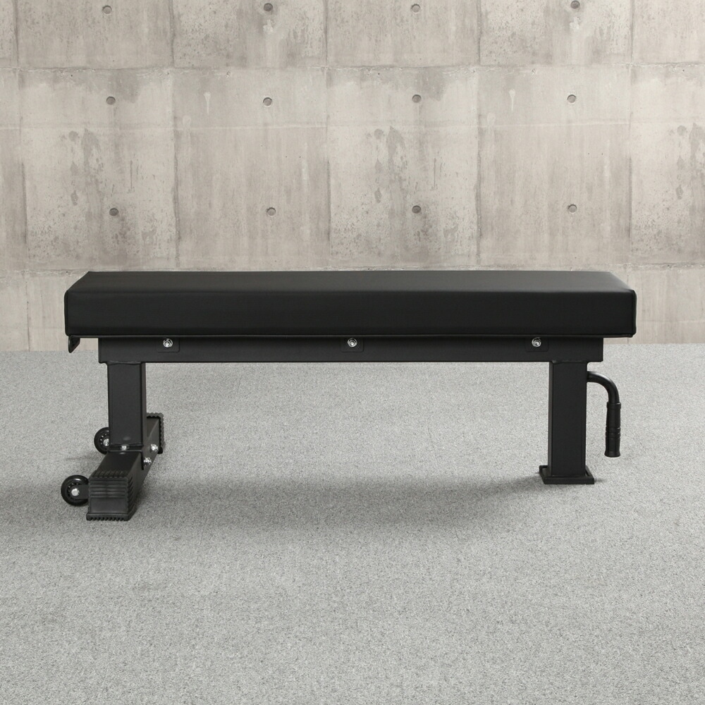 ハードグリップフラットベンチHPM【ブラック】 /IROTEC(アイロテック)
