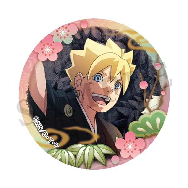 NARUTO BORUTO 缶バッジ うちはサスケ 受け継がれるもの NARUTO BORUTO