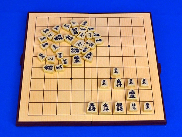 将棋セット マグネット将棋盤セット DX 将棋盤サイズ横21cm×縦21cm