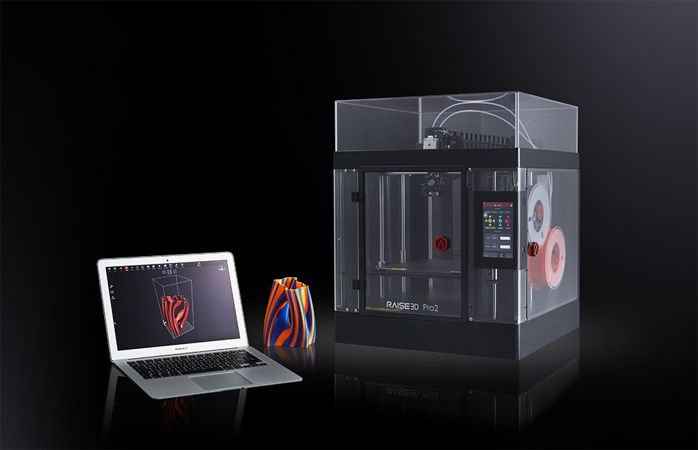 世界初】ハイエンドを超える3Dプリンター Raise3Dが、可動型デュアル