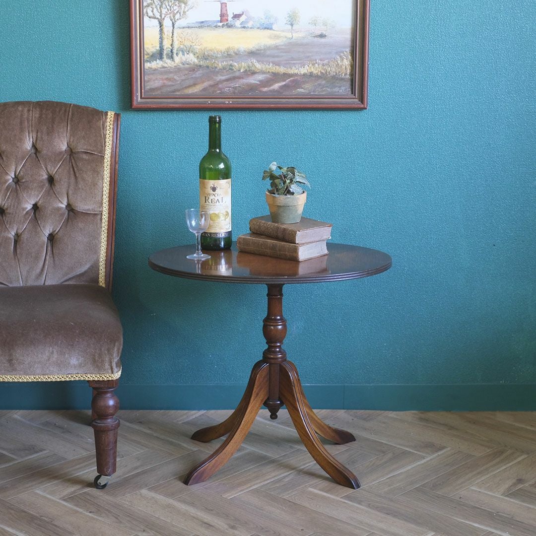 ヴィンテージ オケージョナルテーブル マホガニー イギリス