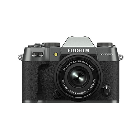 FUJIFILM X-T50 / XC15-45mmF3.5-5.6 OIS PZレンズキット チャコール