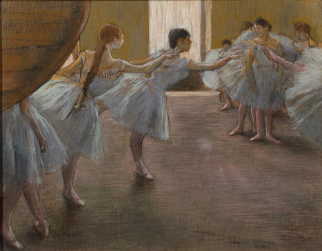 バレエの稽古 Ballet Exercises. 1885/1890 | エドガー・ドガ Edgar