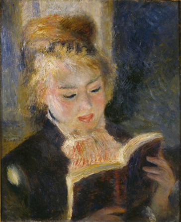 読書する女 La liseuse | ピエール＝オーギュスト・ルノワール Pierre