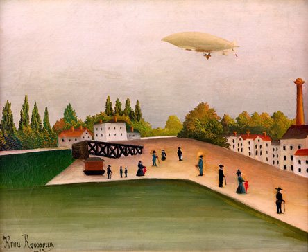 イヴリー河岸 View of the Quai d'Ivry | アンリ・ルソー Henri Julien