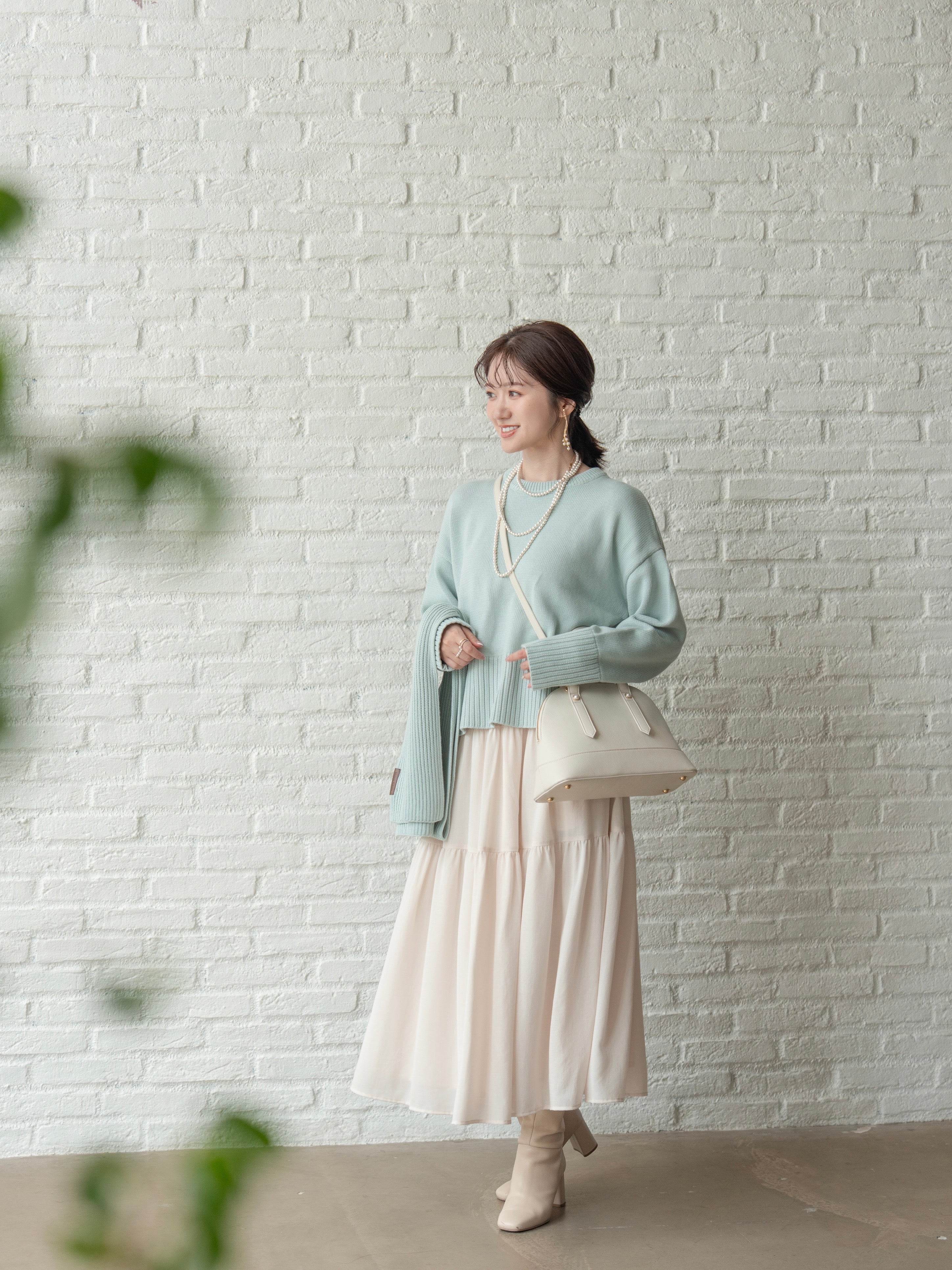 スタンダードクルーネックニット【オーガニックコットン】 – Maison