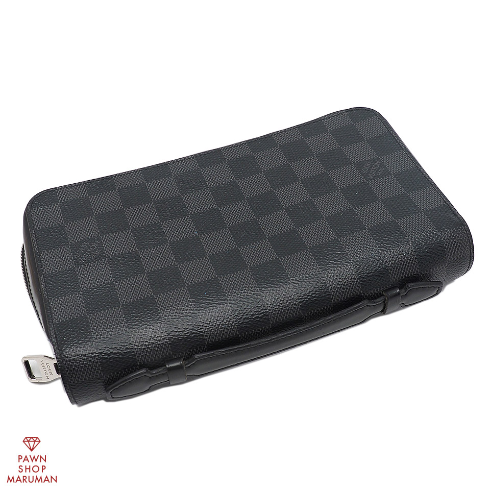 ルイ ヴィトン ダミエグラフィット ジッピーXL N41503 ブラック