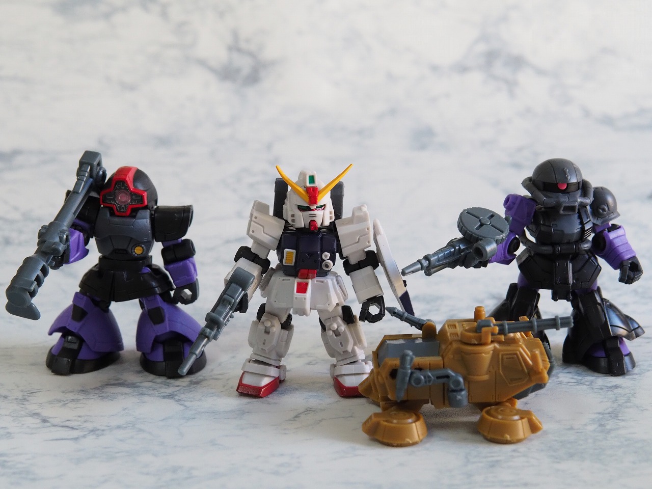 モビルスーツアンサンブル9弾 カプセル色紹介と総合レビュー