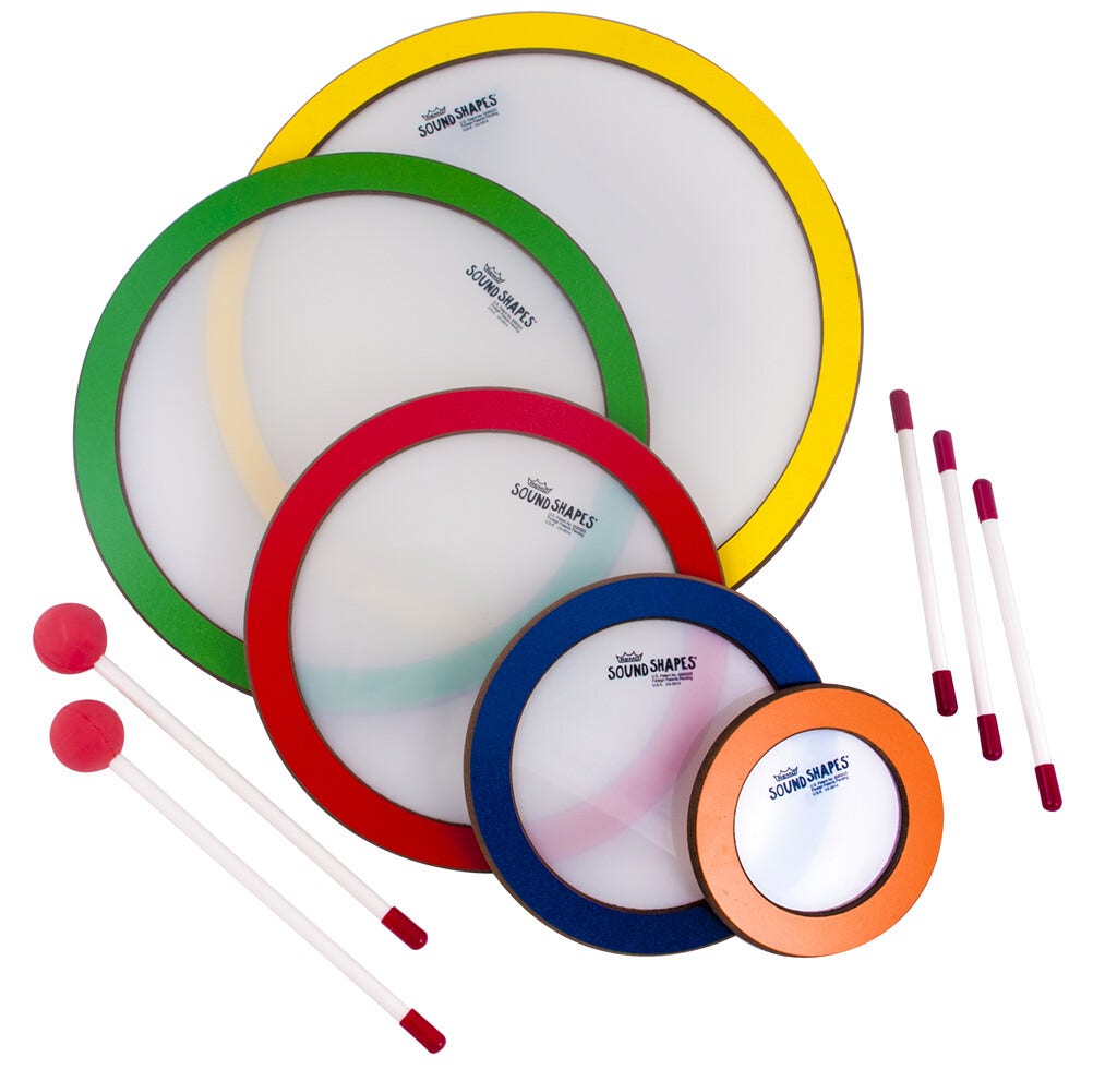 REMO レモ SOUND SHAPES サウンドシェイプ・サークルパック ×3 【公式