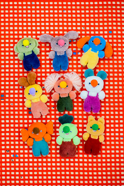 愛嬌たっぷりの小さなぬいぐるみにときめいて。ぬいぐるみ作家「tick'n