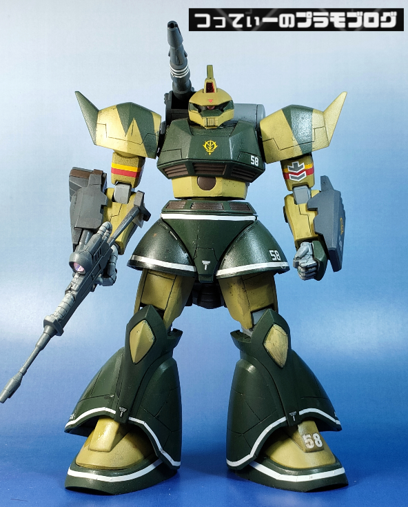 HGUC ゲルググキャノン トーマス・クルツ専用機 マーキング追加 | つっ