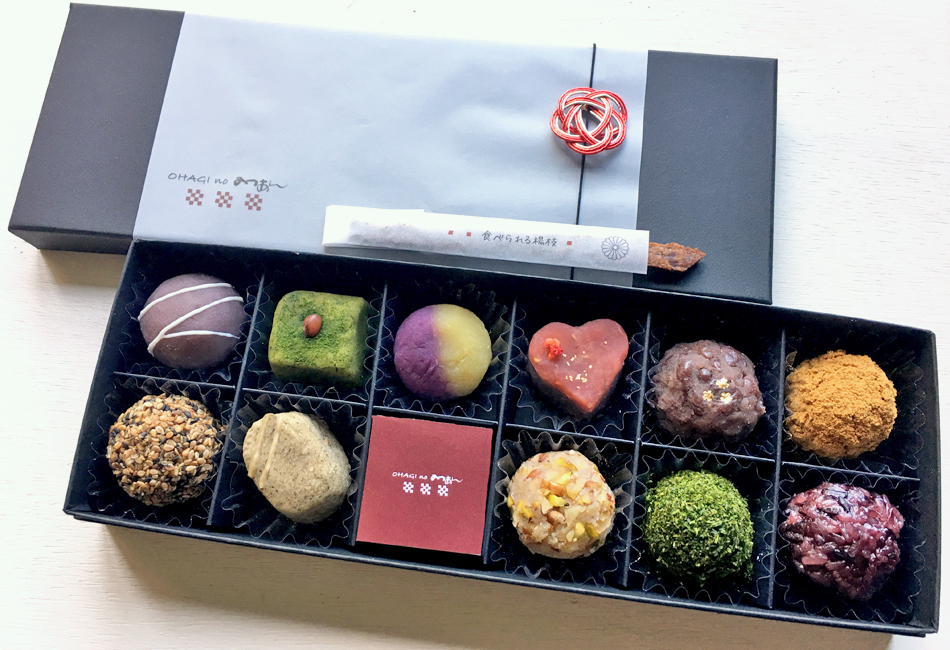 大分のおはぎ専門店が作る、カラフルで美しいおはぎセット／あんこ菓子