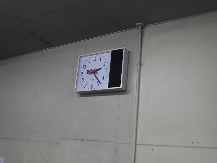 電気時計（大井車両所子時計）壁掛け（スピーカー付） ※不動品: 新幹線