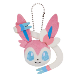 ポケットモンスター ボールチェーン付きフェイスぬいぐるみ「イーブイ