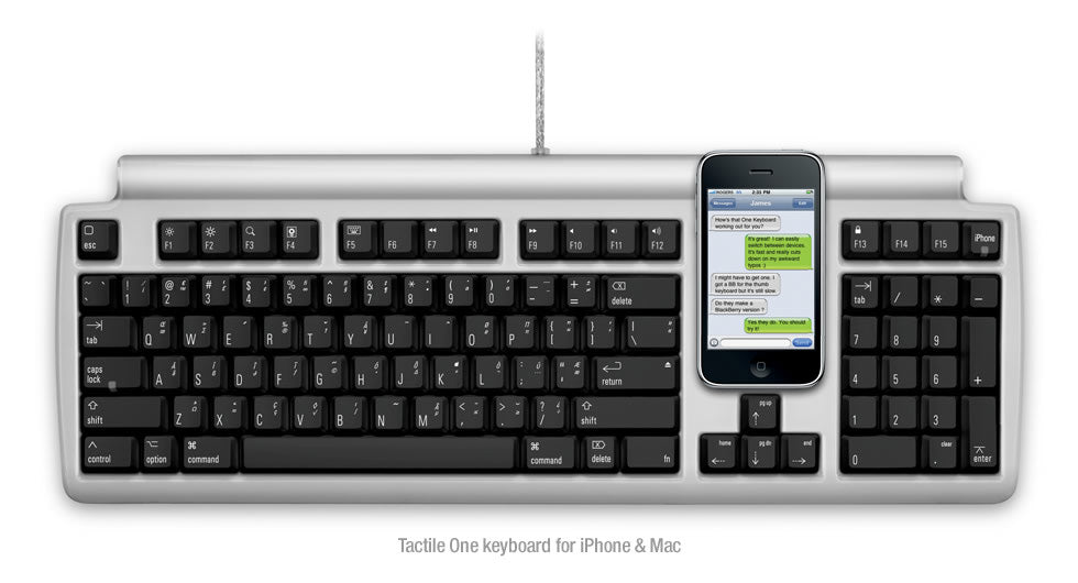 Matias FK302 Tactile One Mac Mechanical Keyboard