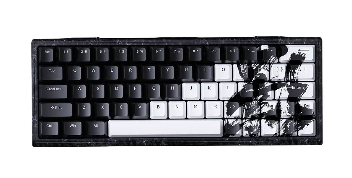 WLMOUSE Ying63 HE 8K Forged Carbon Fiber RGB Keyboard