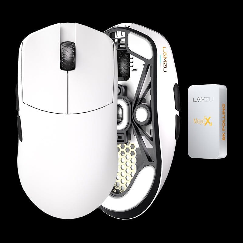 LAMZU MAYA X 8K PAW3950 Dual Mode 47g Mouse – mechkeysshop