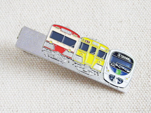 こだわりの鉄道ネクタイピン | メダル製作所