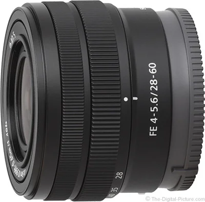 Sony FE 28-60mm F4-5.6 Lens Specifications