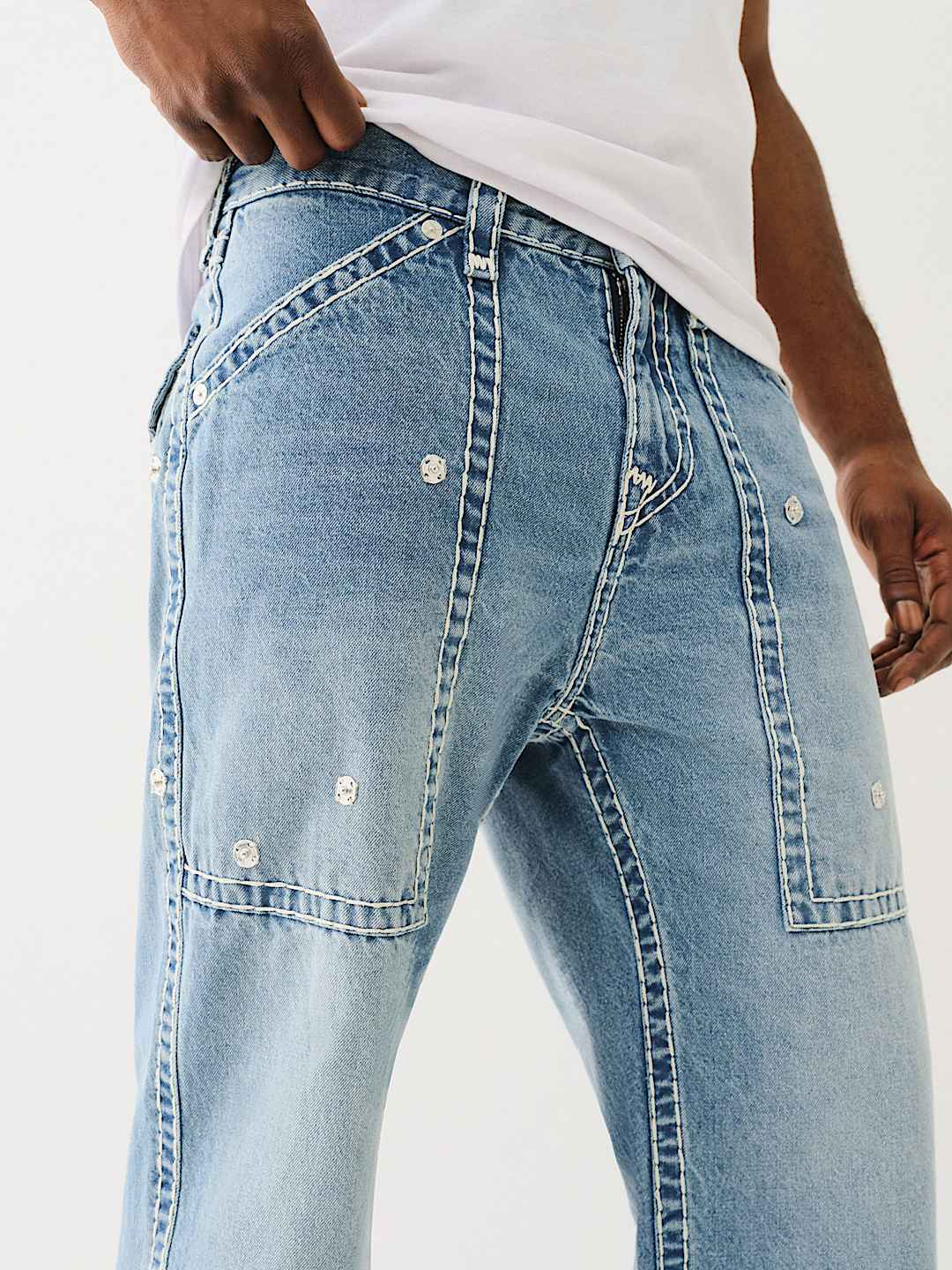 VINNY SUPER T ULTRA BAGGY CARGO JEAN