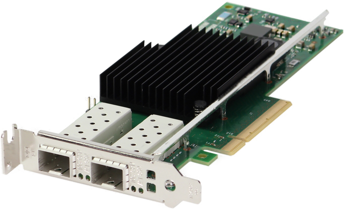Dell Intel X710-DA2 Dual Port 10GbE SFP+ CNA Low Profile - xByte