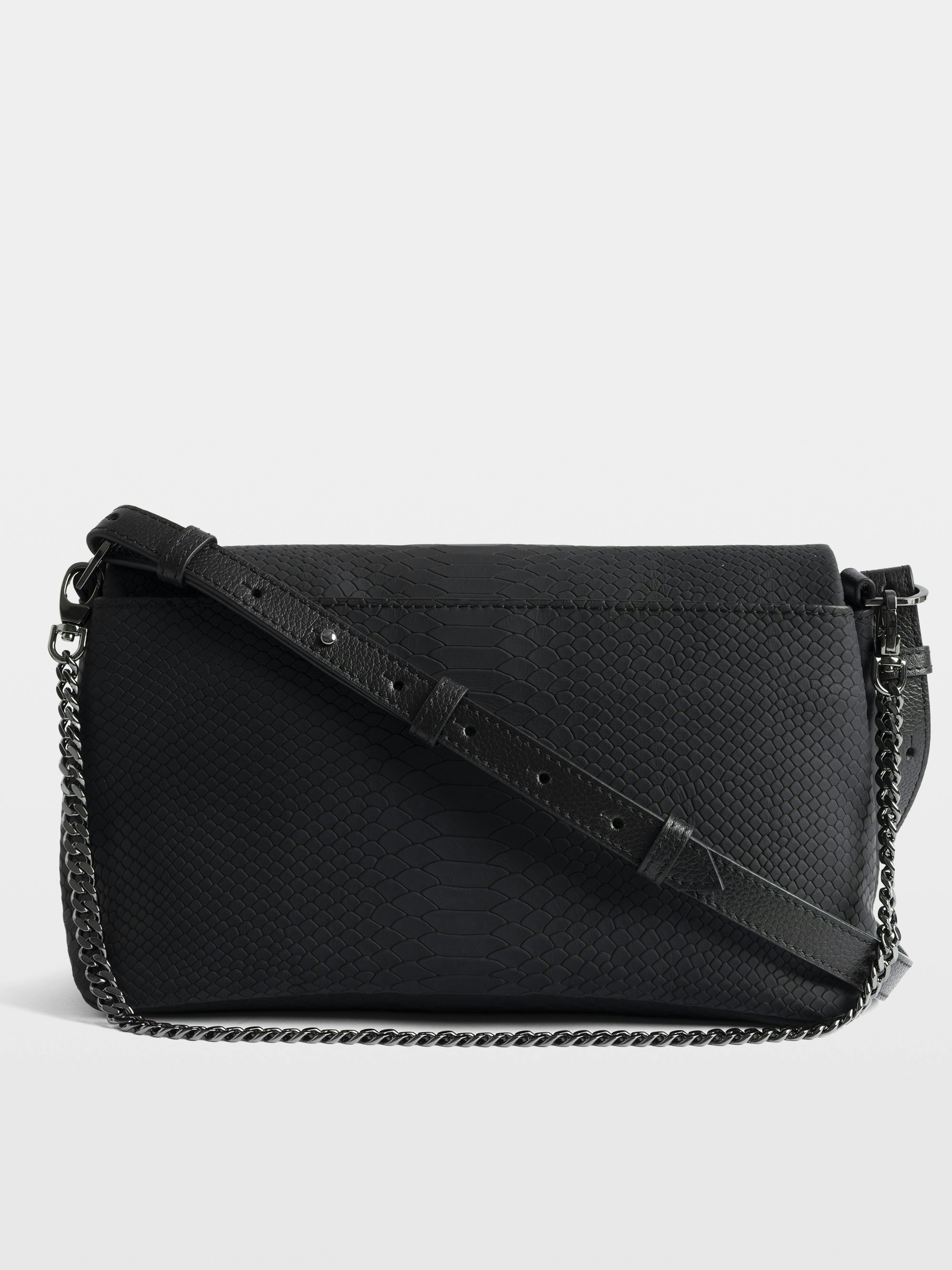 Rocky II Soft Savage Black Leather Bag | Zadig&Voltaire