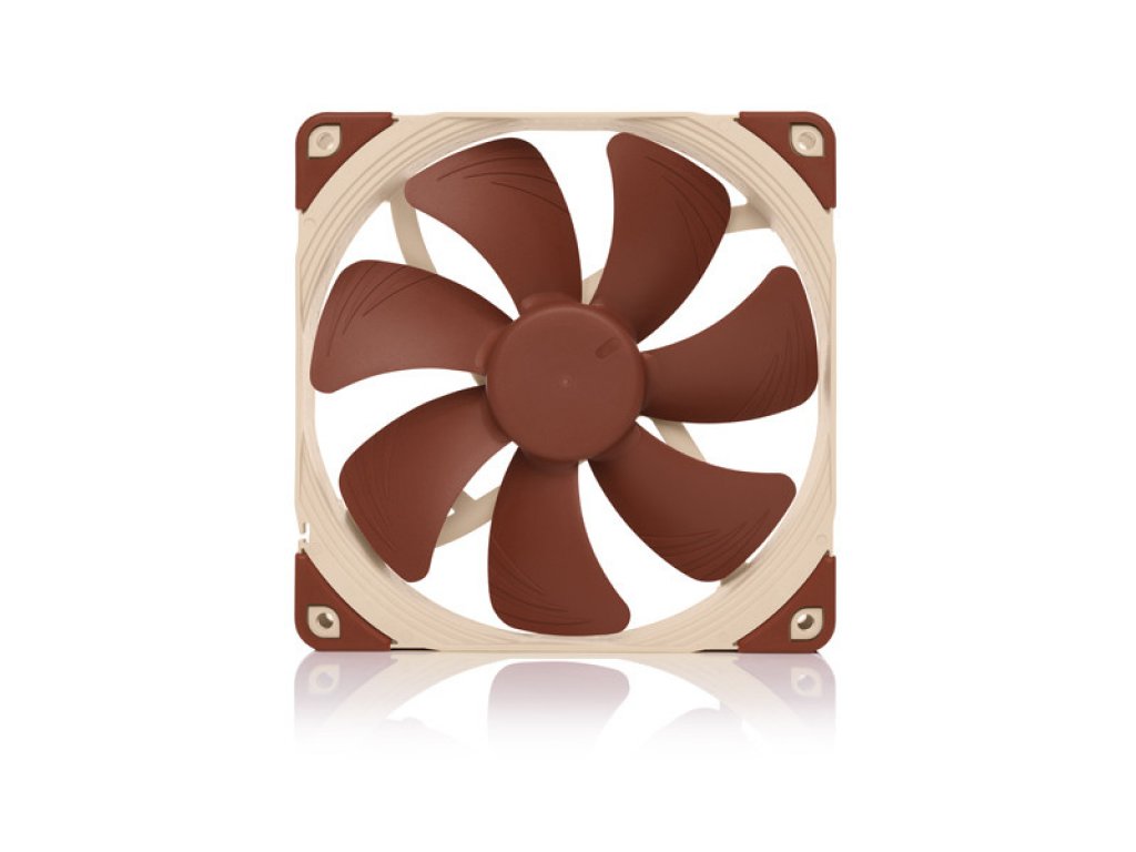 Noctua NF-A14 PWM 140x140x25mm, 1500rpm, 24.6dbA, 140.2m³/h, 2.08