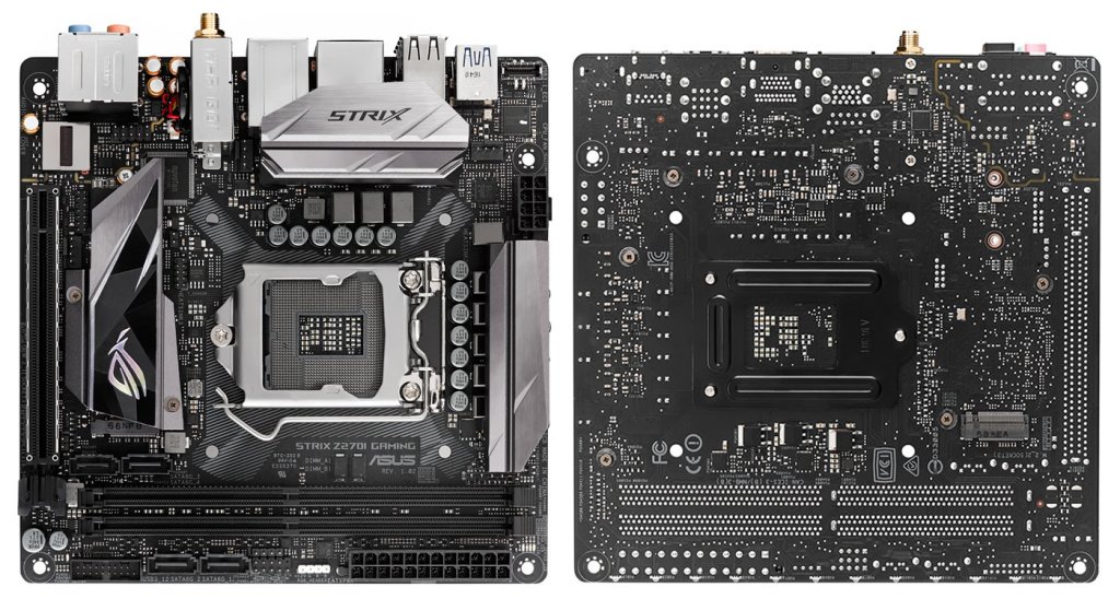 ASUS、Z270チップ搭載Mini-ITXゲーミングマザーボード「ROG STRIX