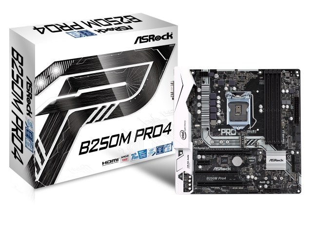 ASRock B250M Pro4 インテル 200シリーズ LGA1151対応 intel B250