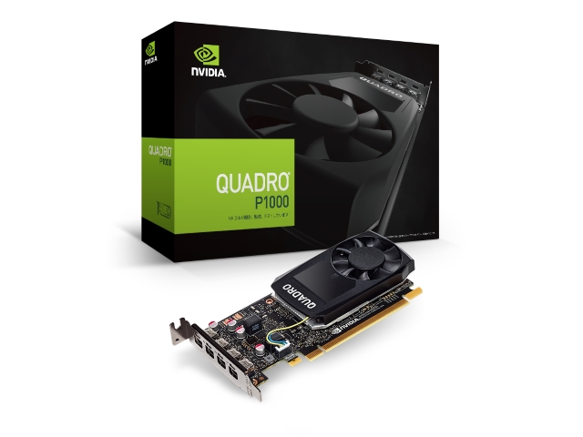 ELSA EQP1000-4GER (NVIDIA Quadro P1000) Quadro P1000 4GB 128-bit