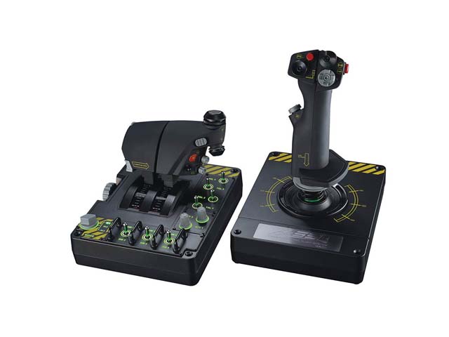 Mad Catz Saitek Pro Flight X-55 Rhino H.O.T.A.S .(Hands On