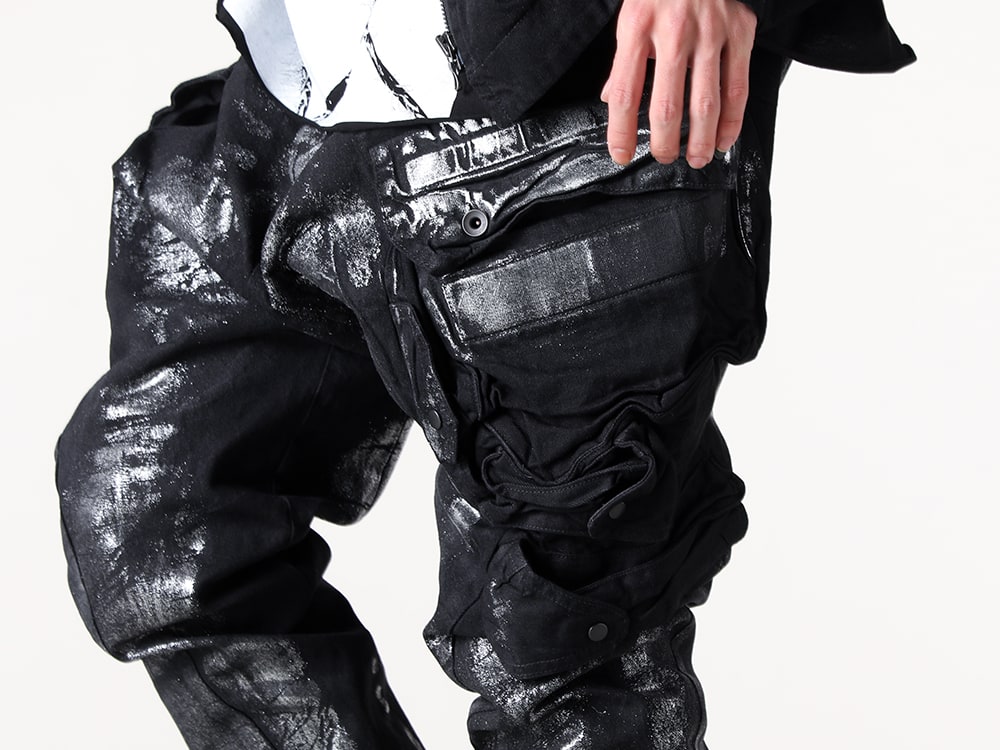 JULIUS 2025PS コーティングデニム 2カラースタイリング -FASCINATE