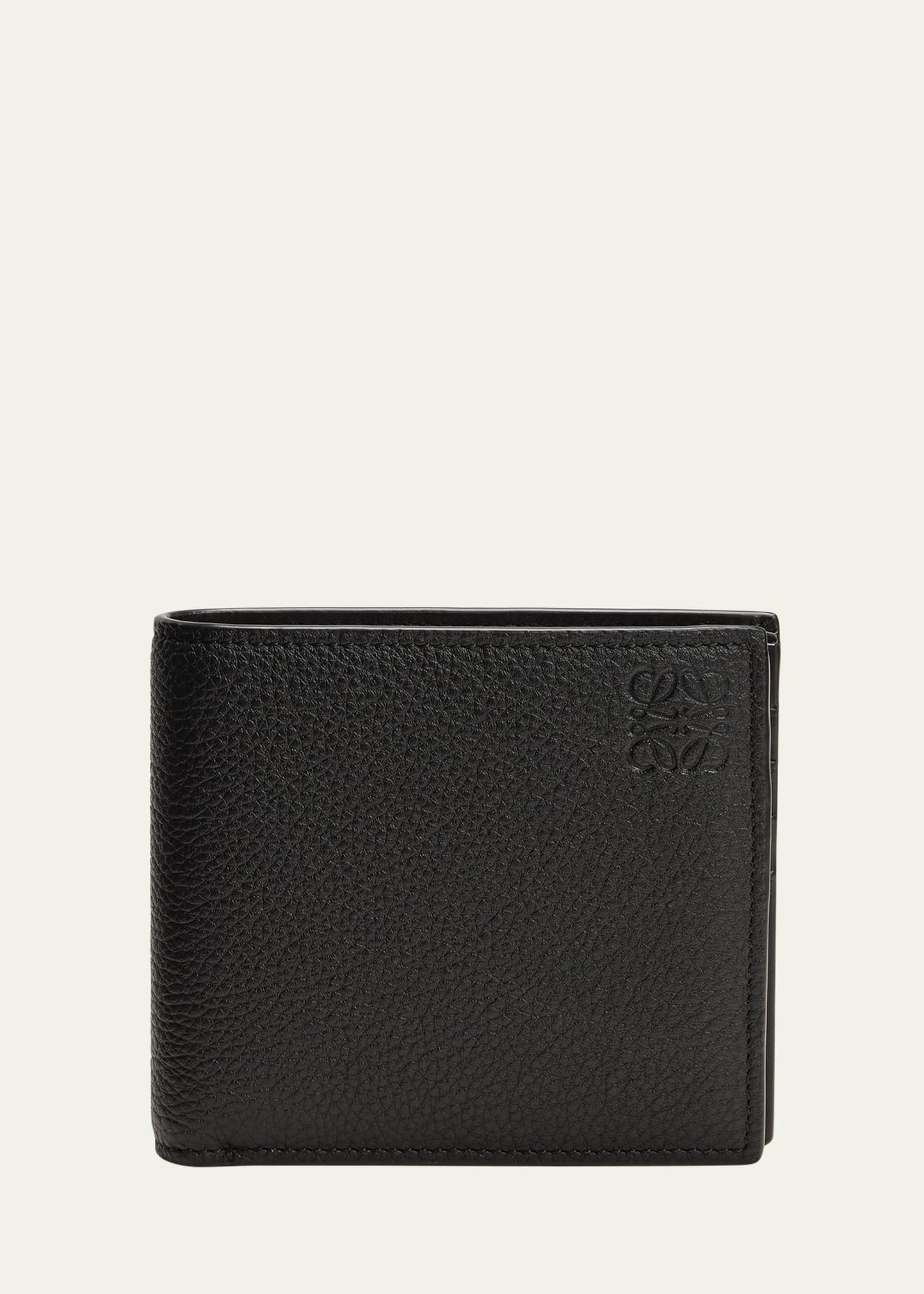 Loewe Men's Anagram Bifold Leather Wallet - Bergdorf Goodman